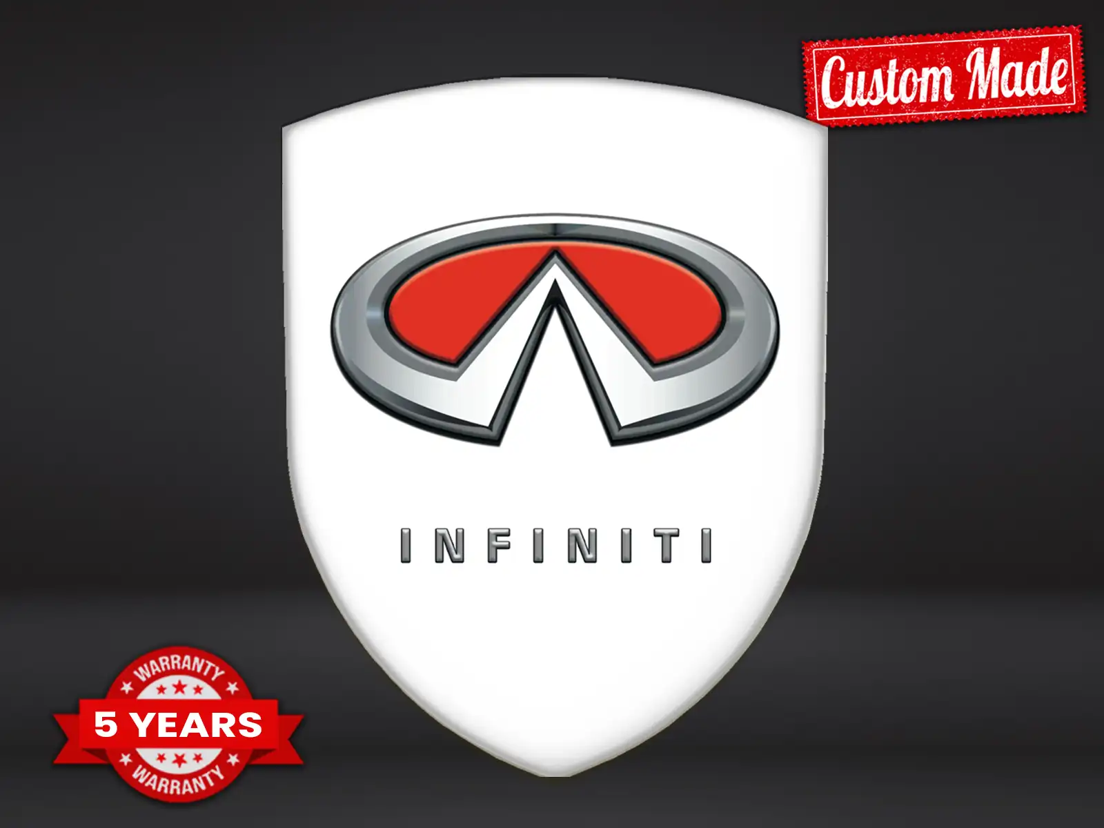 Infiniti Pegatina En Relieve Auto Estilo Máximo Pro Duradero